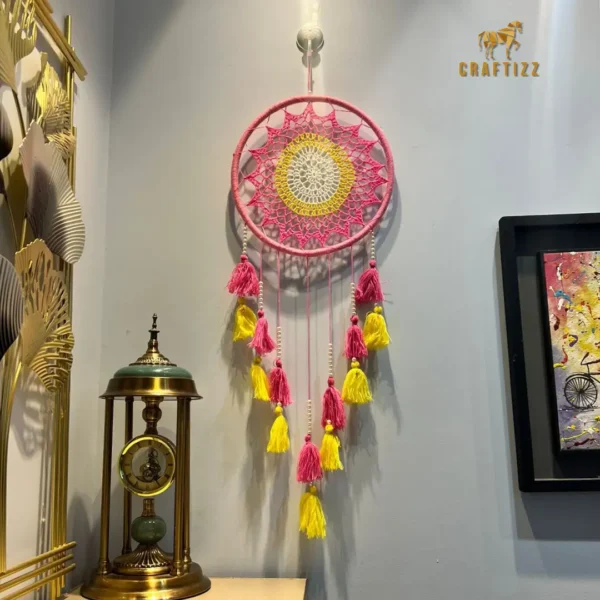 Premium Quality Pink Dream Catcher